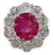 ビルマ産ルビー 2.21ct