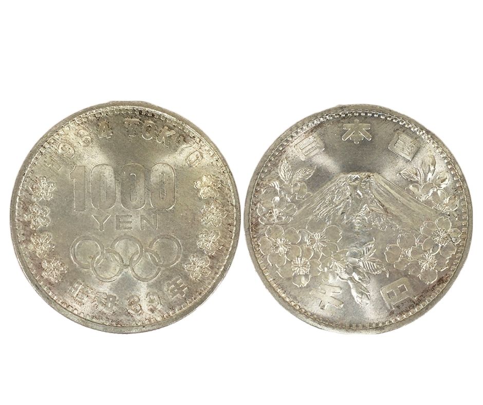 東京オリンピック 1964年 記念硬貨 1000円 銀貨 2枚セット