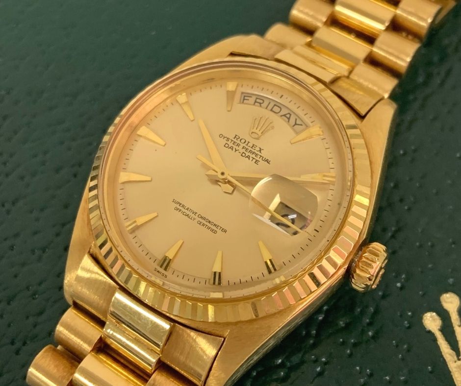 ロレックス デイデイト 現行プレジデントブレス コマ k18YG 118238① 楽天市場】【返品可】ロレックス ROLEX プレジデントブレス 8385