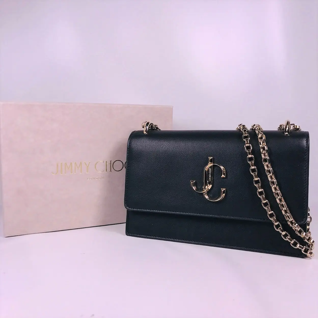 ジミーチュウ チェーンウォレット 財布 ミニバッグJIMMYCHOO