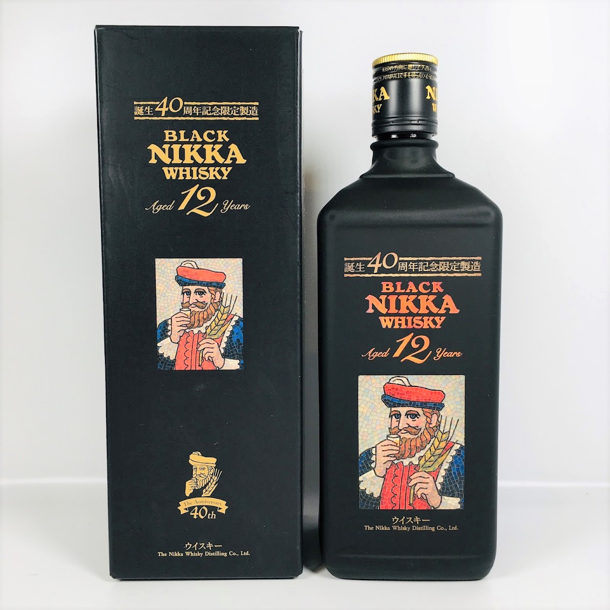 ブラックニッカウィスキー12年 限定製造 BLACK NINNA WHISKY - ウイスキー