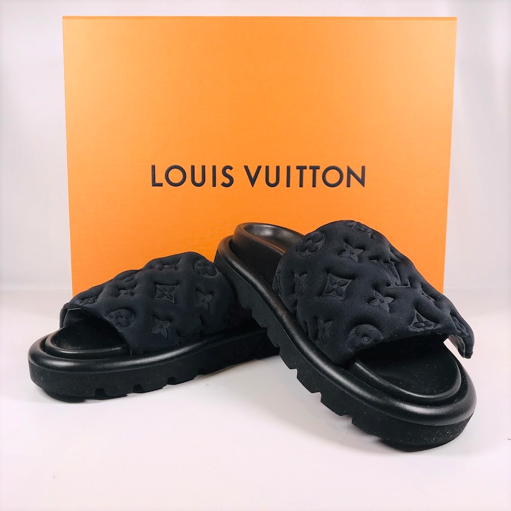 LOUIS VUITTON ルイヴィトン プールピローライン サンダル - www