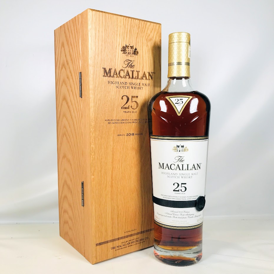 木箱&空瓶】マッカラン25年 The Macallan25 - ウイスキー