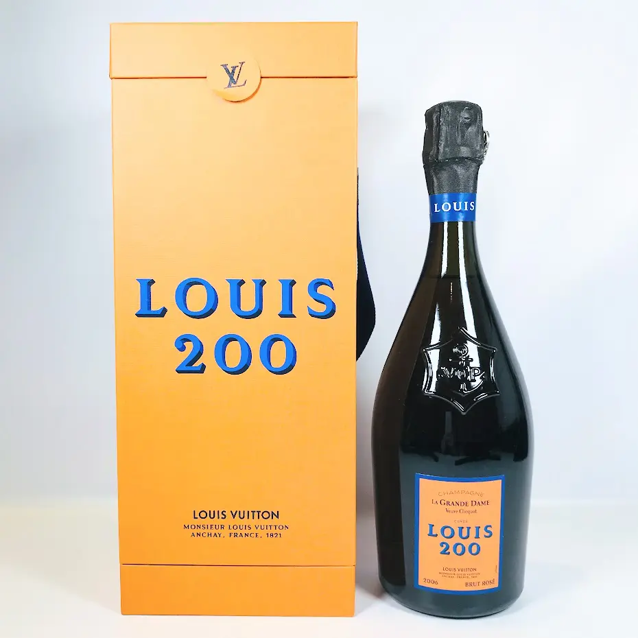 ルイヴィトン ヴーヴクリコ ルイ200 ブリュット ロゼ 2006 2023/7/2  