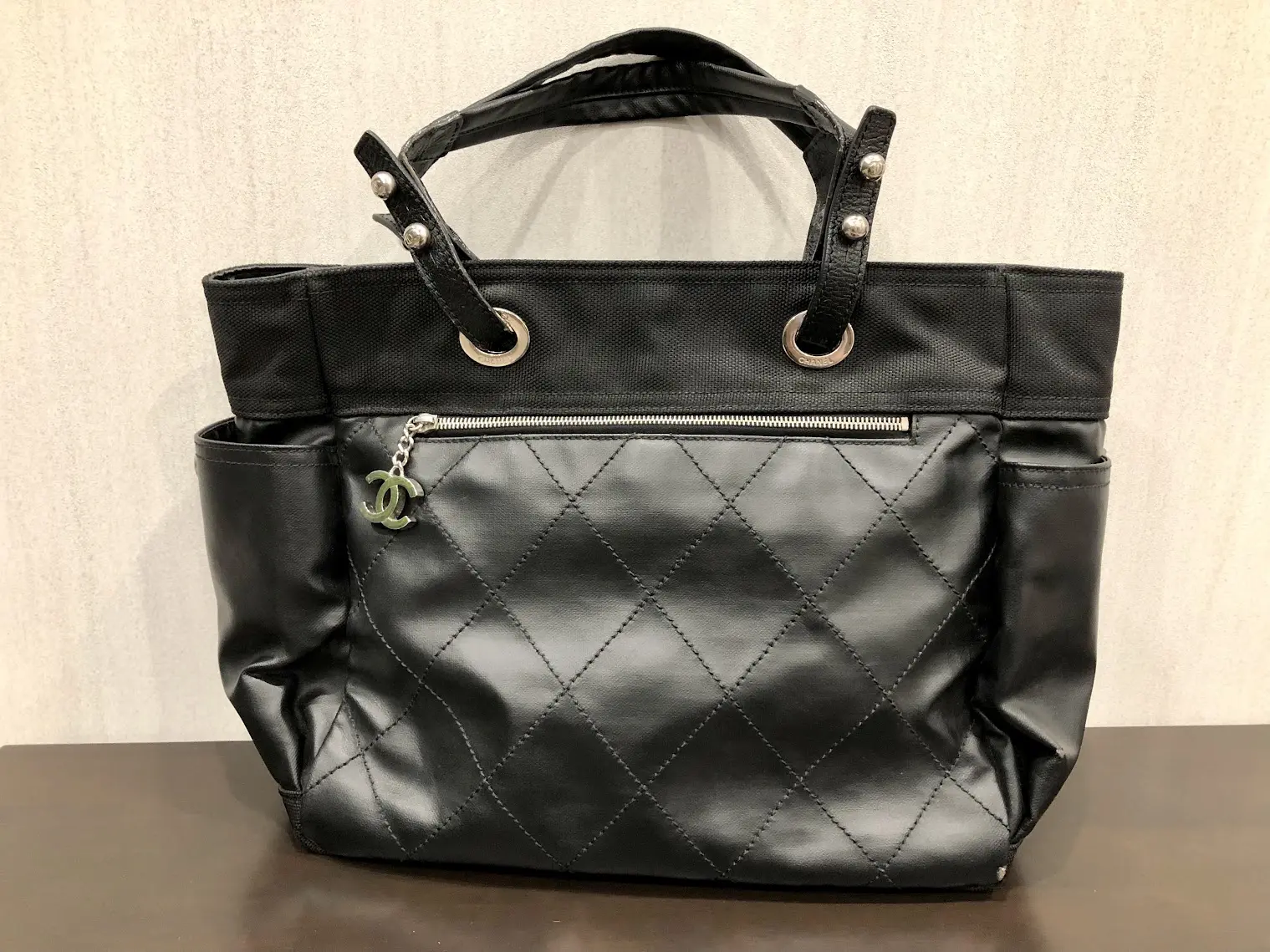 週末セール✨CHANEL トート バッグ パリビアリッツ 黒 ココマーク