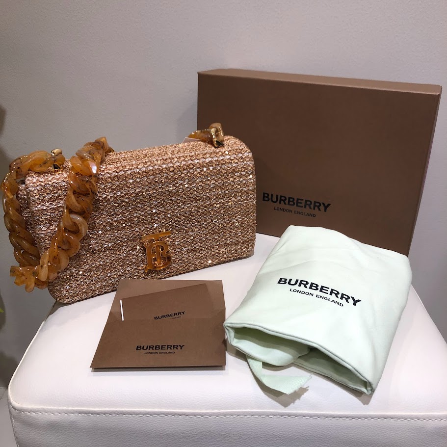 バーバリー　買取　ショルダーバッグ　阪急三番街