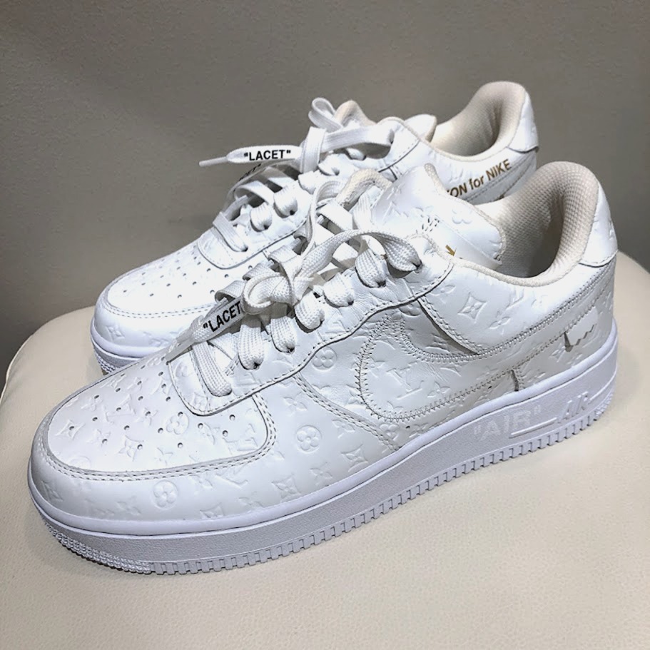 LV × NIKE AF1 ホワイト