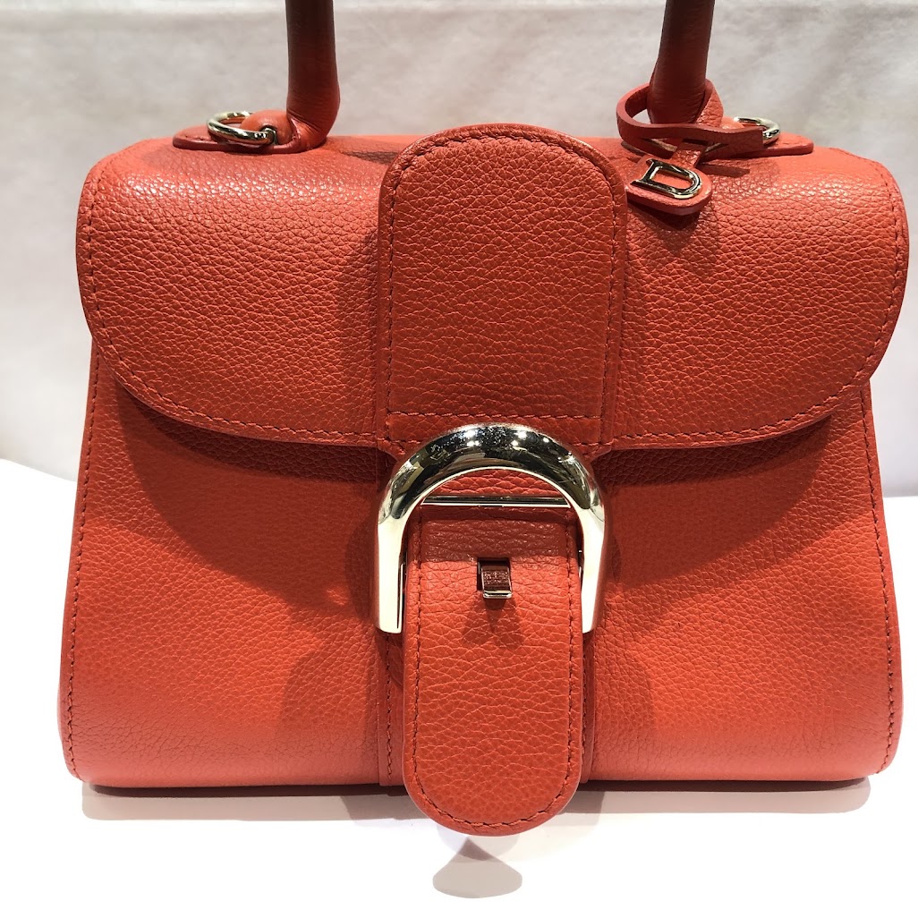 デルボー DELVAUX ブリヨン オレンジ まねきや銀座店 買取