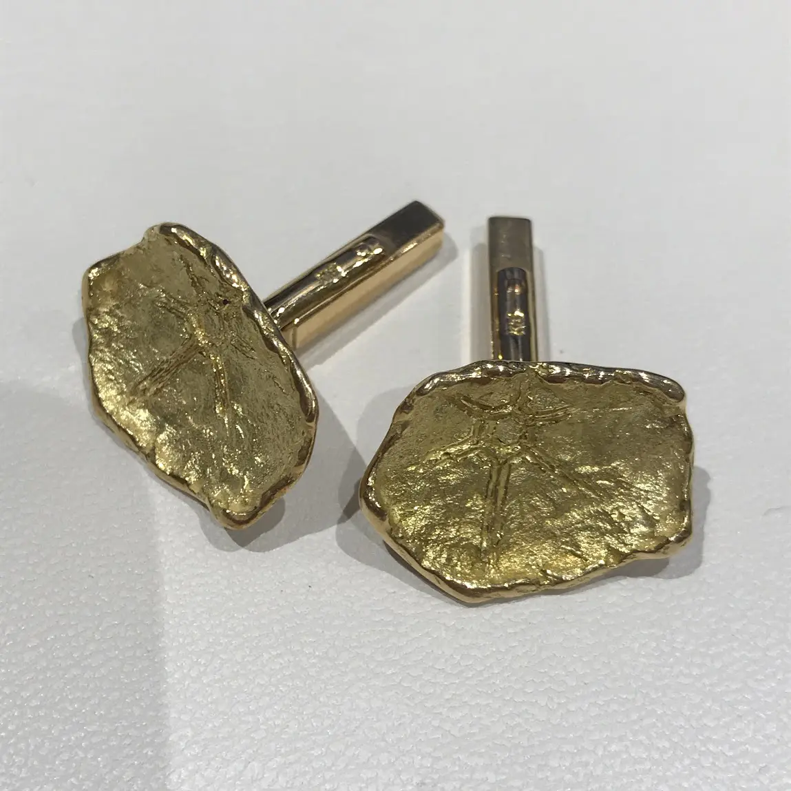 K14ゴールド カフス 1987年製 TIFFANY&Co. ティファニー ノット ツイスト カフス K14イエロー