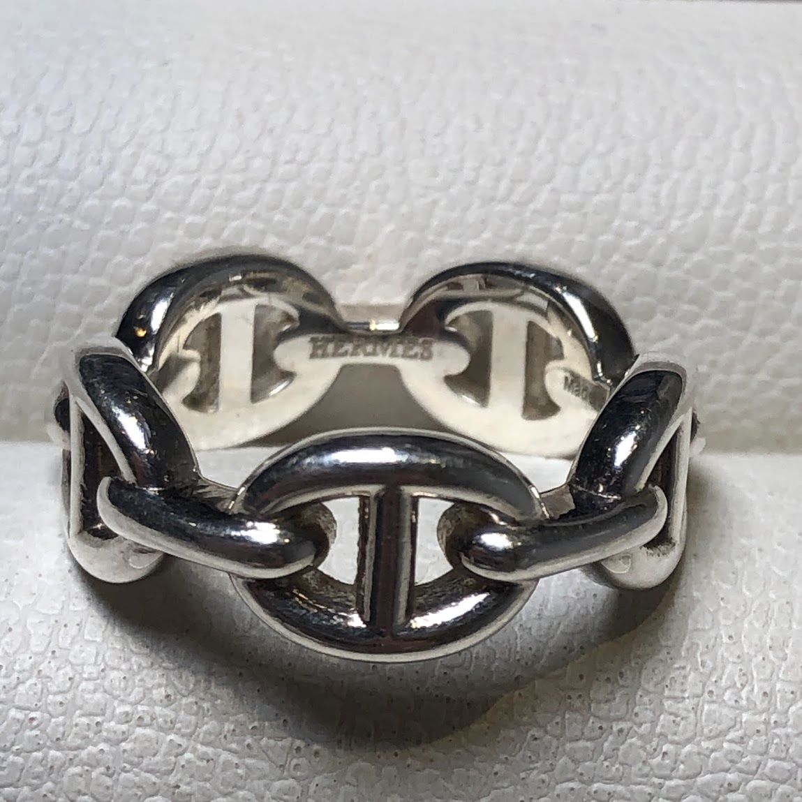 エルメス シェーヌダンクル アンシェネ リング