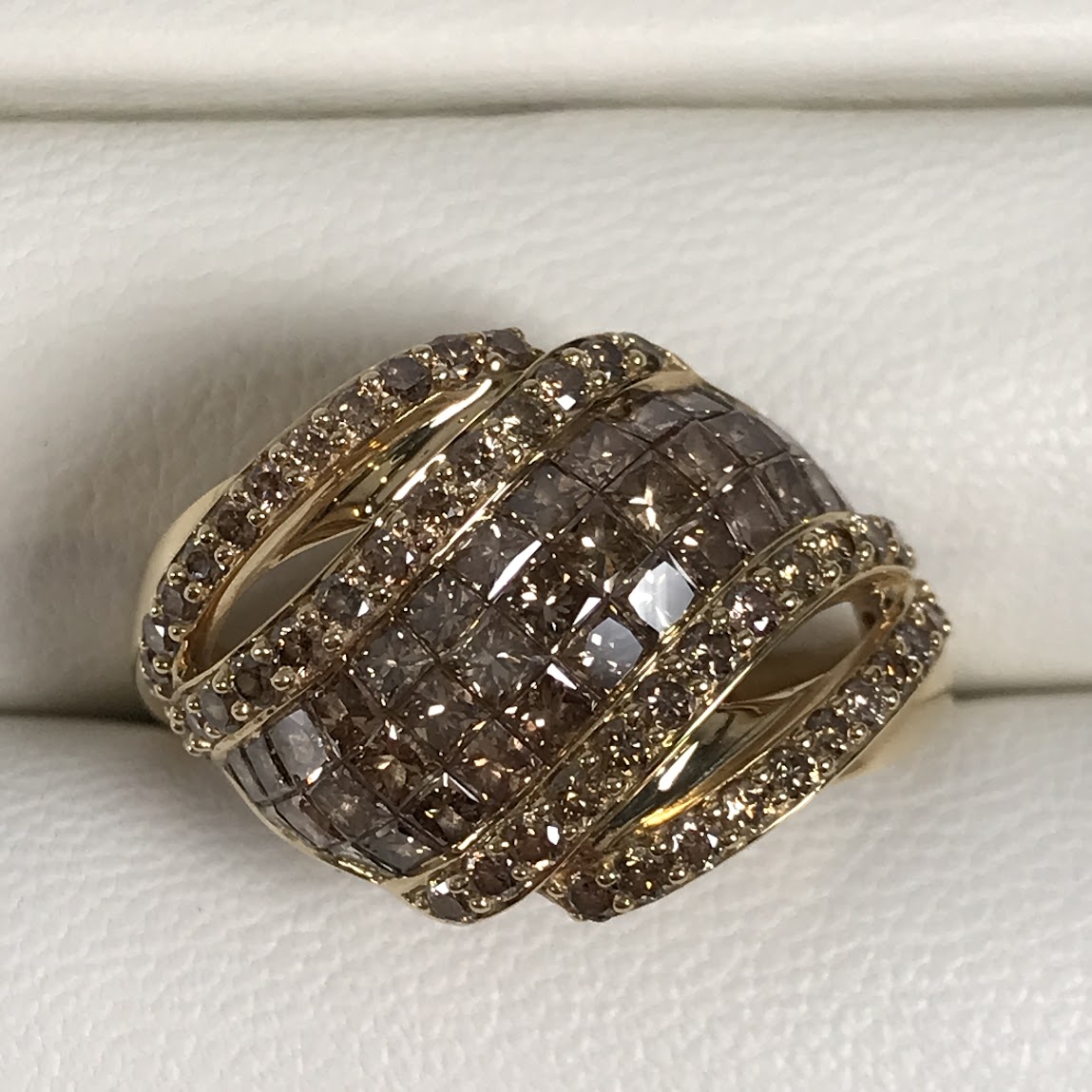 K18 メレダイヤリング