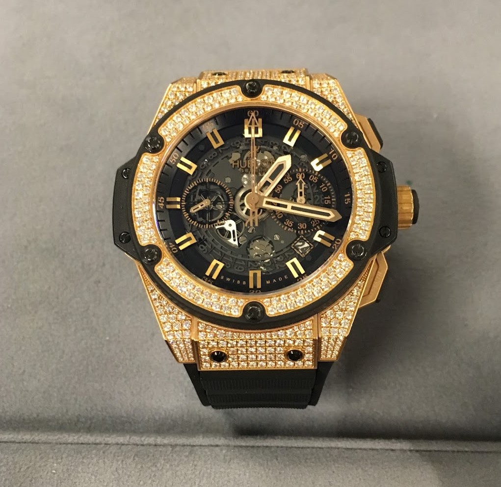 ビッグ・バン ウニコ キングゴールド パヴェダイヤ（Ref.701.OX.0180.RX.1704）