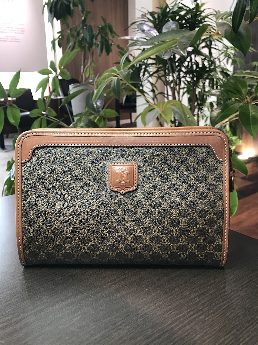 セリーヌ クラッチバッグ  マカダム柄