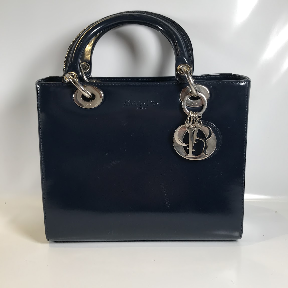 ディオール レディディオール パテントレザー