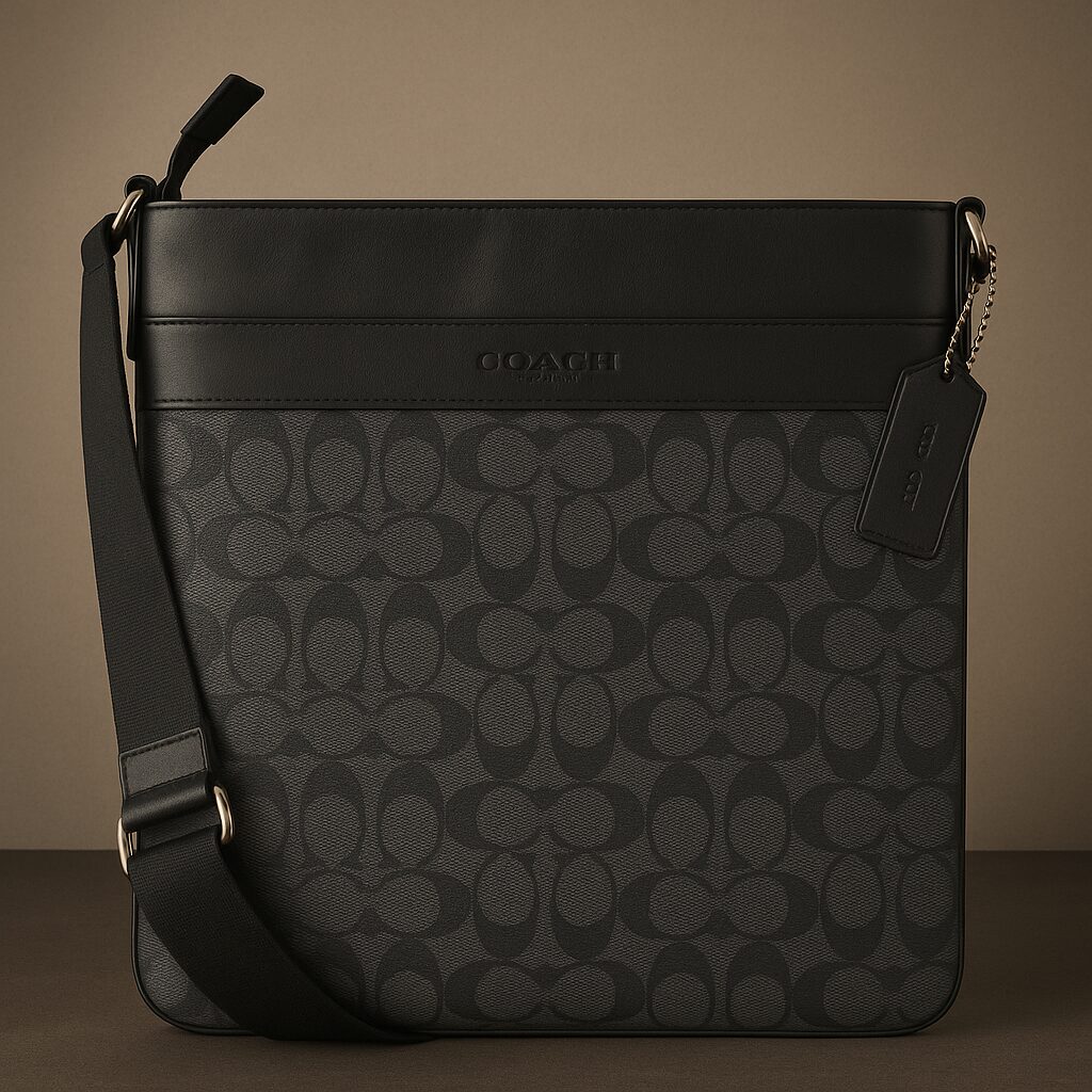 コーチ メンズ レザー ショルダーバッグ F54781