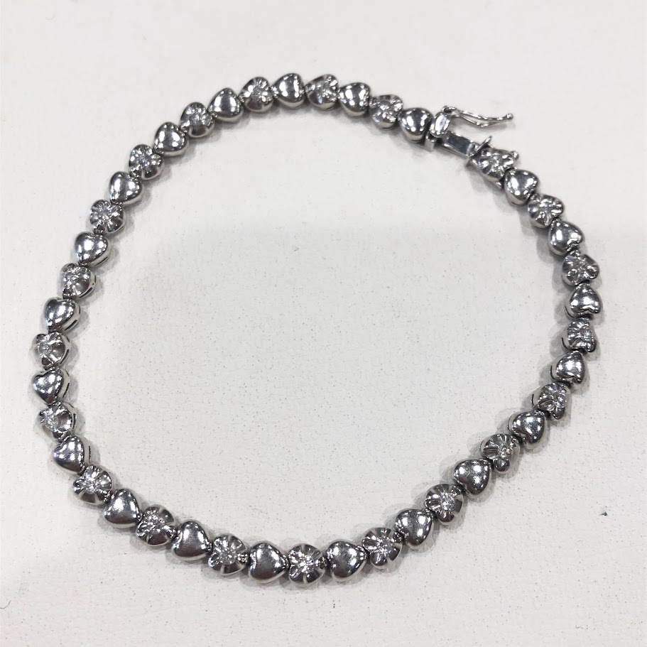 Pt850 ブレスレット 貴金属 アクセサリー プラチナ