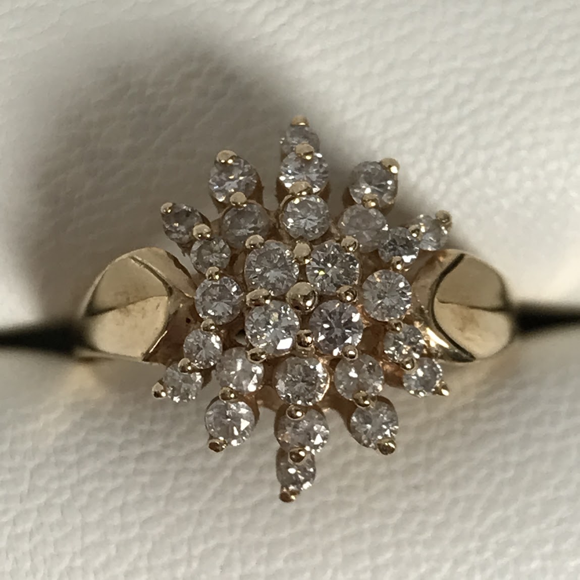 K14 フラワーデザイン × メレダイヤリング