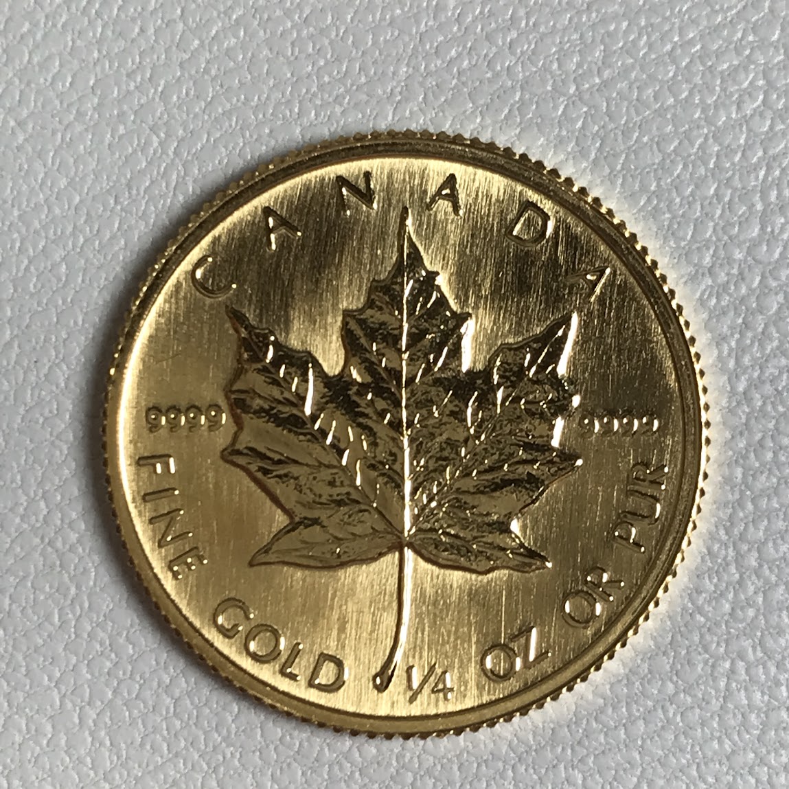 カナダ メイプルリーフ金貨