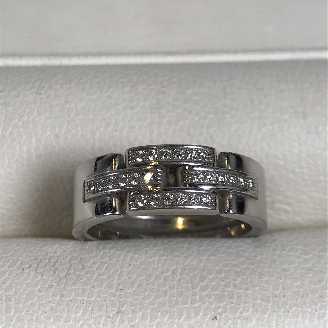 カルティエ マイヨンパンテール ダイヤモンドリング(ホワイトゴールド)