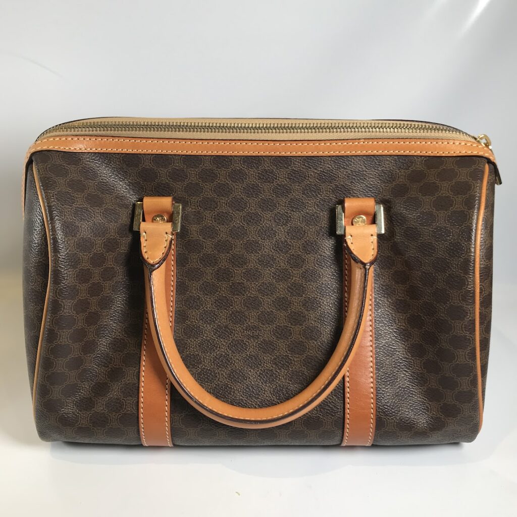 セリーヌ マカダム ミニボストンバッグ