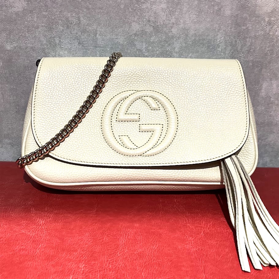 グッチ ソーホー チェーンショルダー あべの