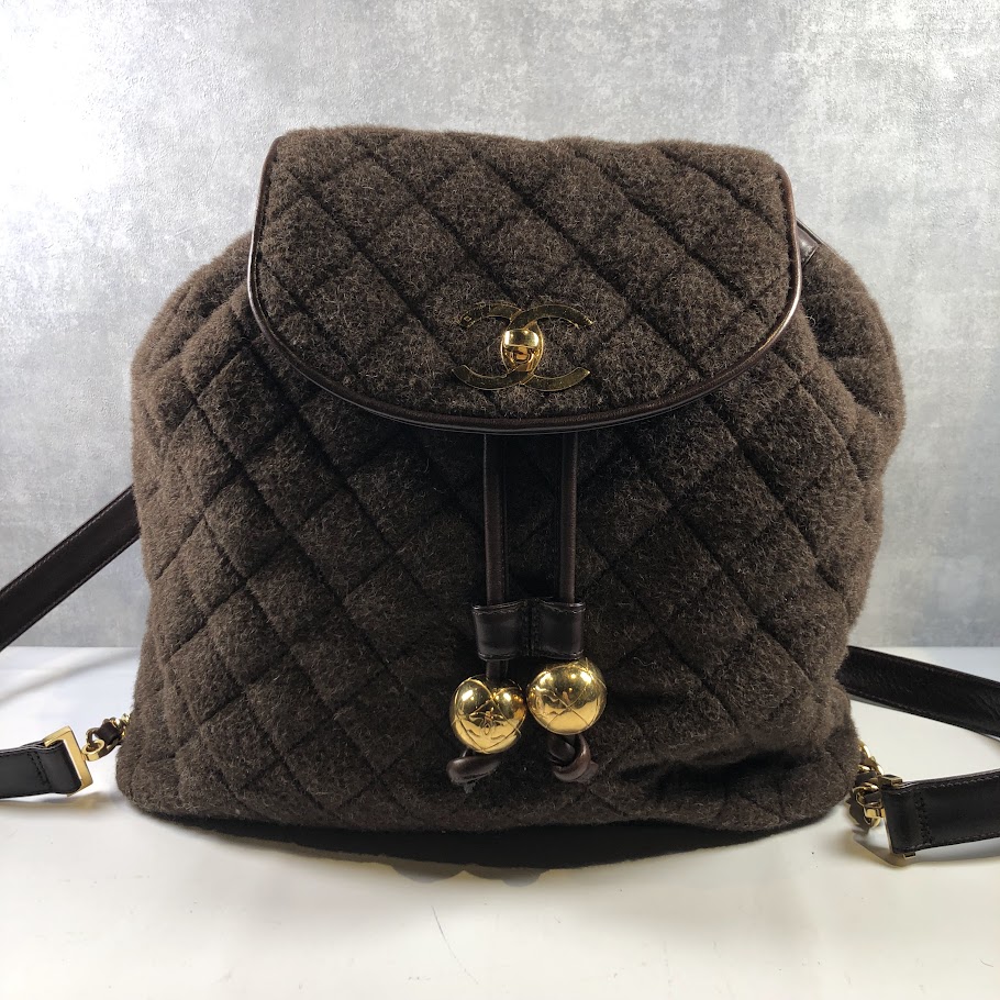 シャネル マトラッセ ヴィンテージ リュック 買取 心斎橋