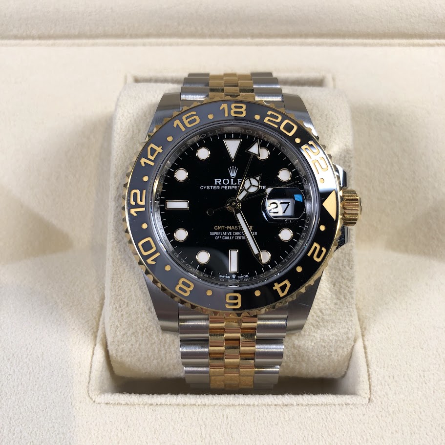 ロレックス GMTマスターII 126713GRNR 心斎橋本店