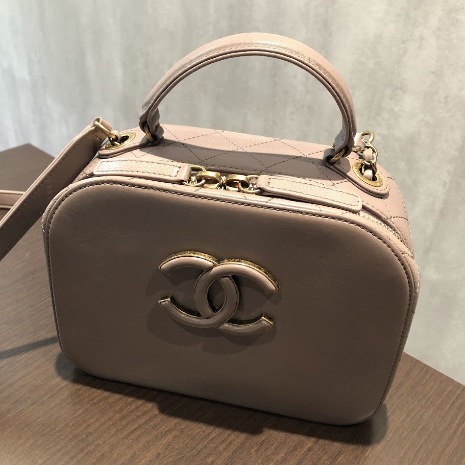 シャネル バニティトップハンドル 2WAYショルダー