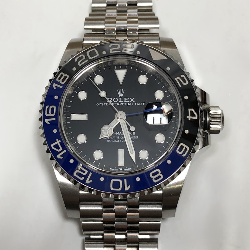 ロレックス GMTマスターII Ref.126710BLNR 時計 バットマン 心斎橋店