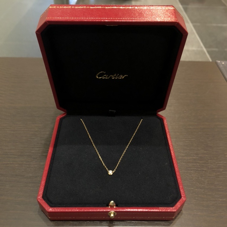 カルティエ ダムール ネックレス 京都 買取 烏丸 河原町