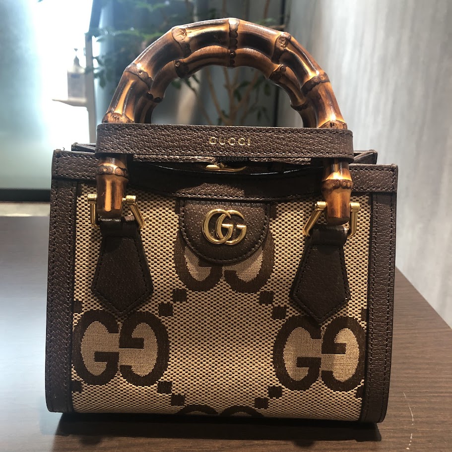 グッチ ダイアナ ジャンボGG ミニ トートバッグ