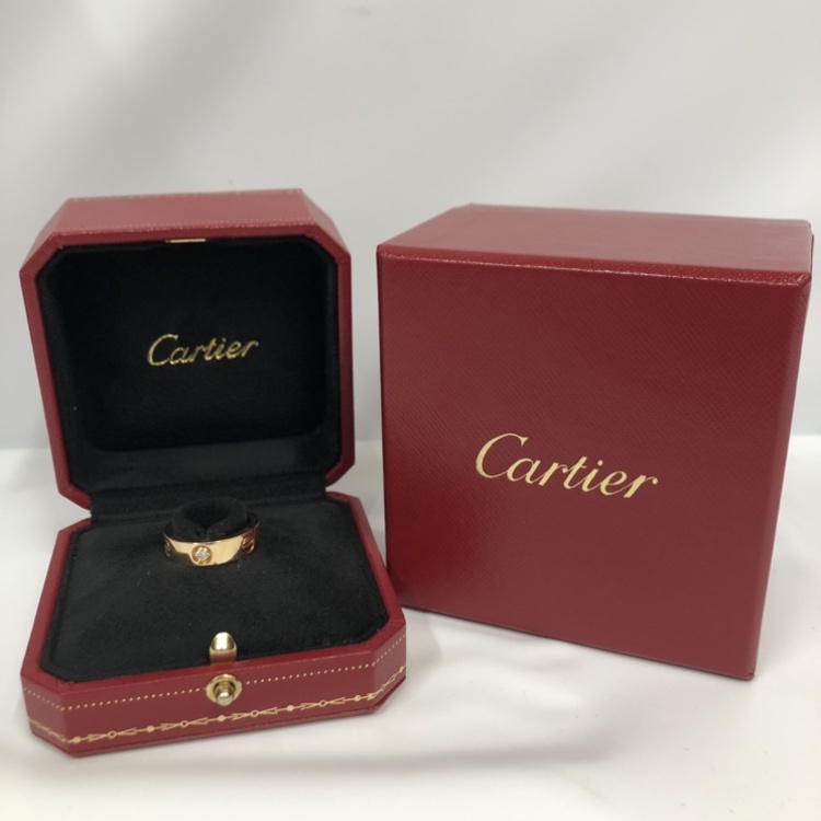 カルティエ ラブリング リング 指輪 貴金属 京都 四条 烏丸 高価買取