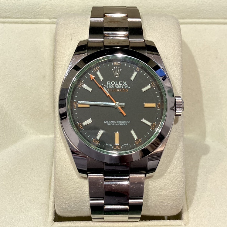 ロレックス ミルガウス 116400GV 心斎橋本店 買取