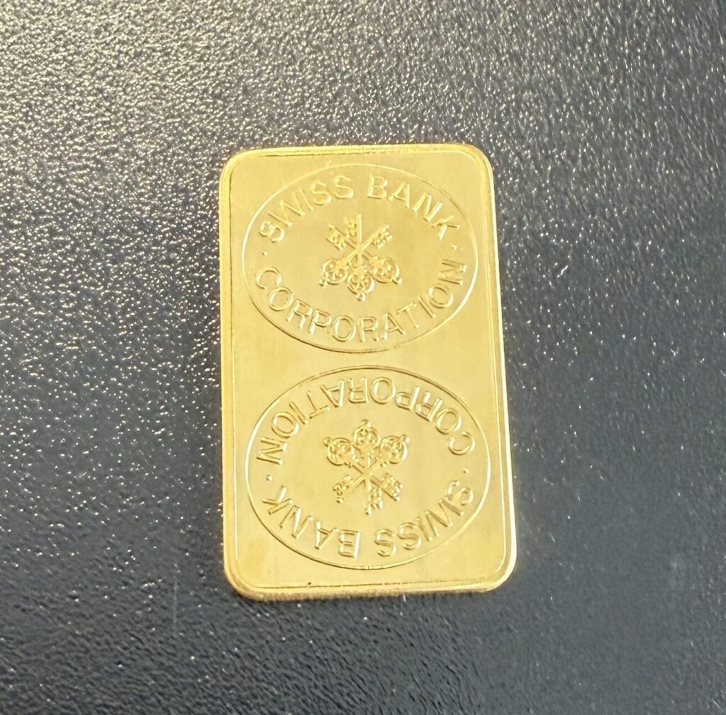 スイスバンクインゴット