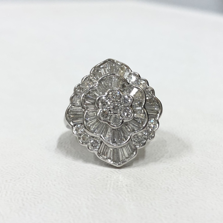 K18WG ダイヤモンド 1.45ct リング 京都 四条 買取 宝石 ジュエリー