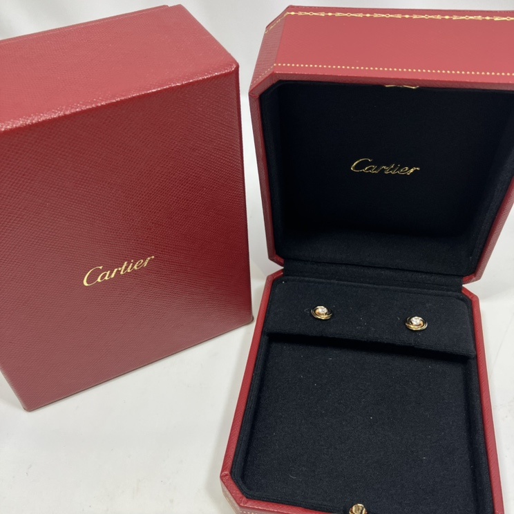 カルティエ ダムール ダイヤモンドイヤリング 心斎橋本店 買取