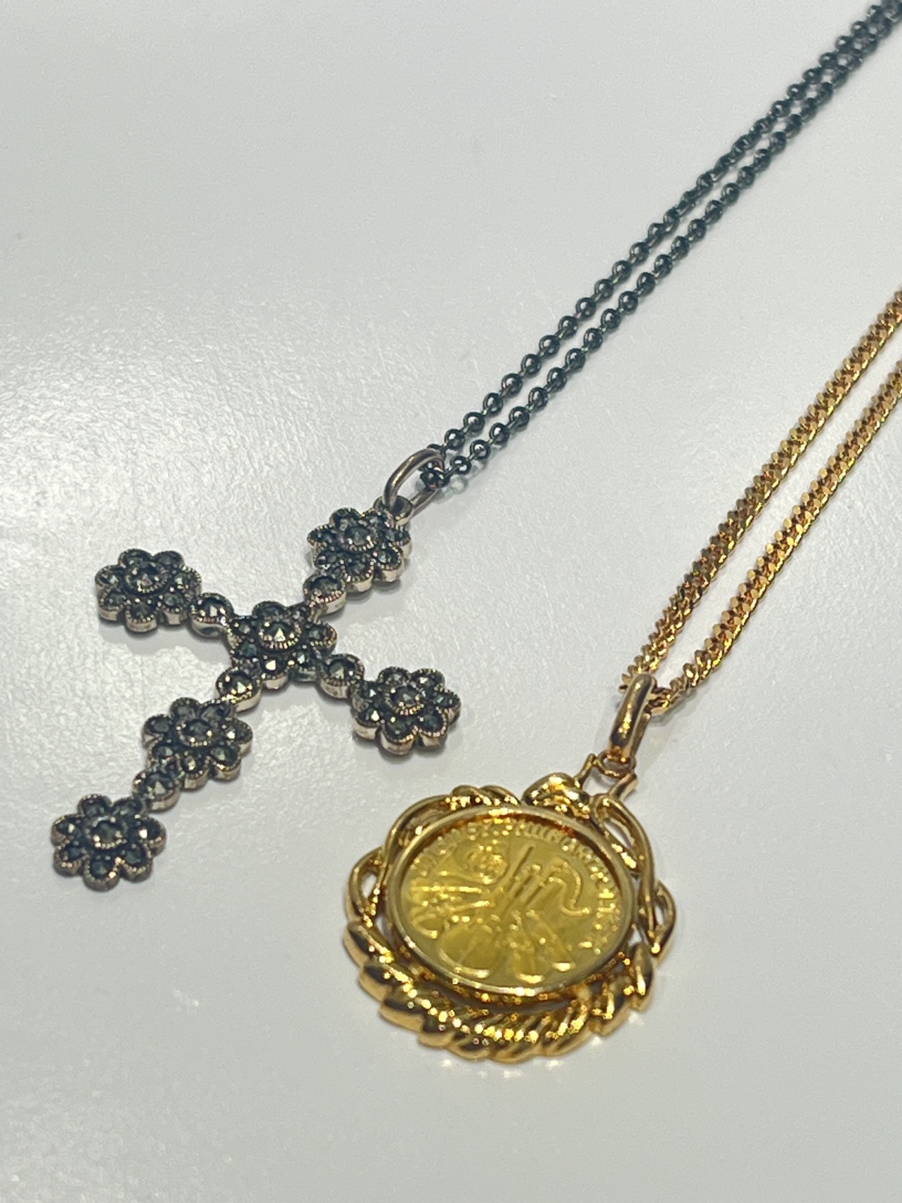 sv925ネックレス k18ネックレス 宇都宮
