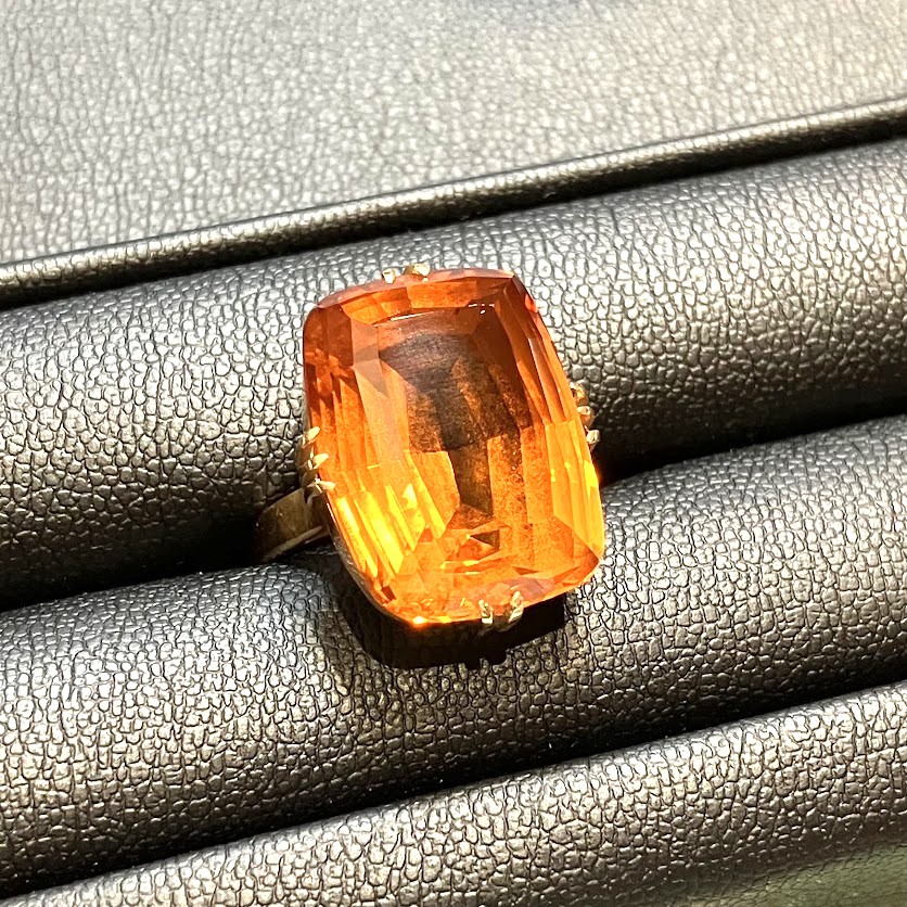 K18 トパーズリング