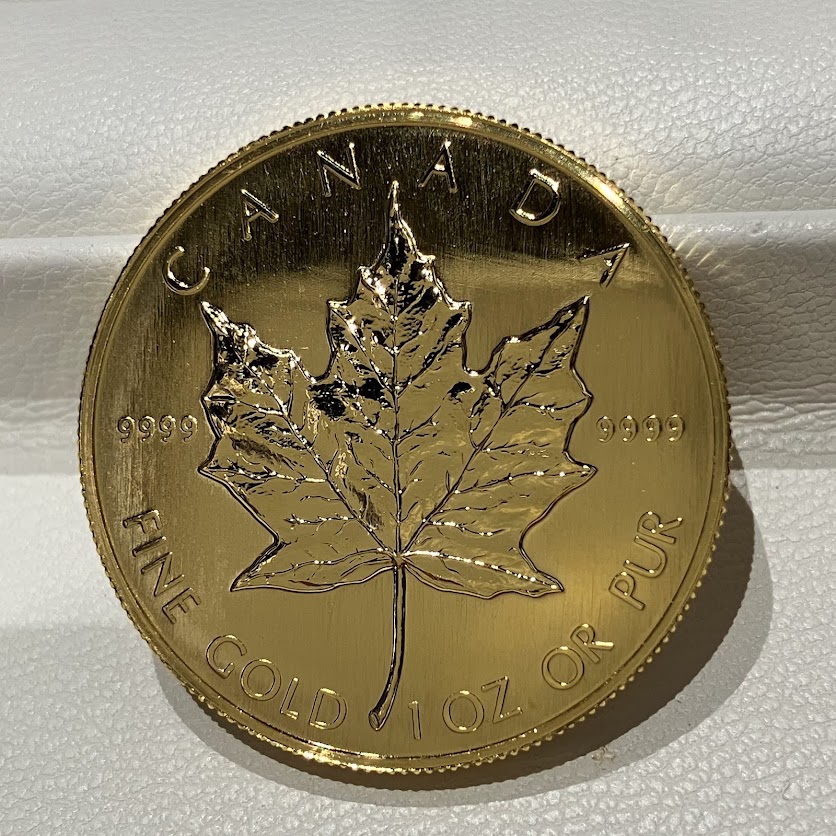 K24メープルコイン 金貨